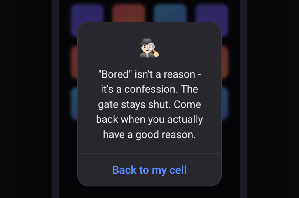 The Warden Speaks